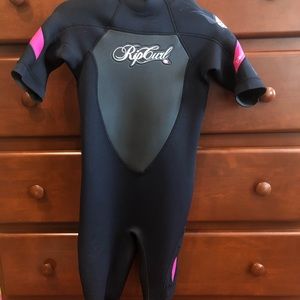 Rip curl girls wetsuit
